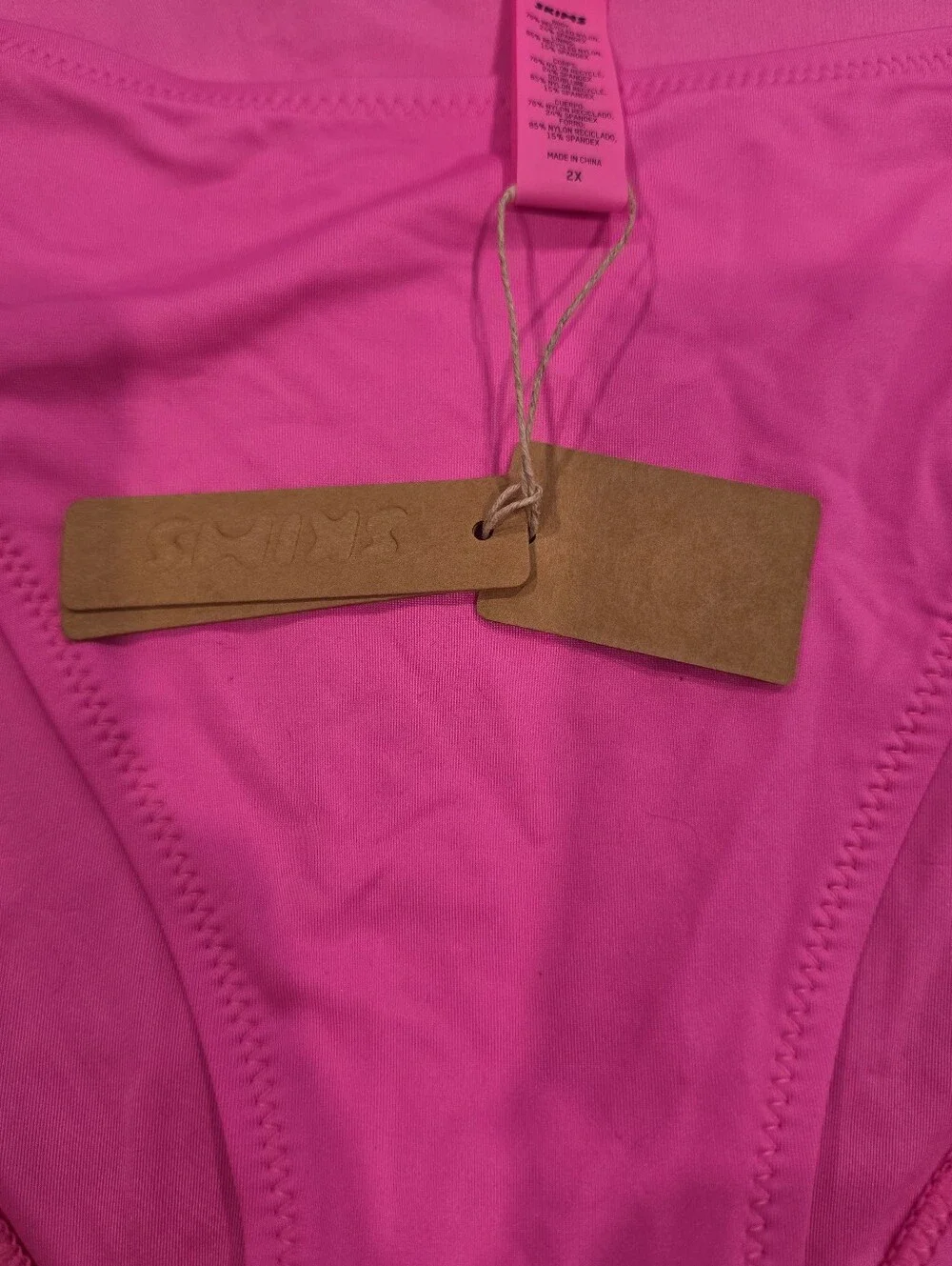 SKIMS SIGNATURE SWIM CUT OUT MONOKINI in Taffy NEW